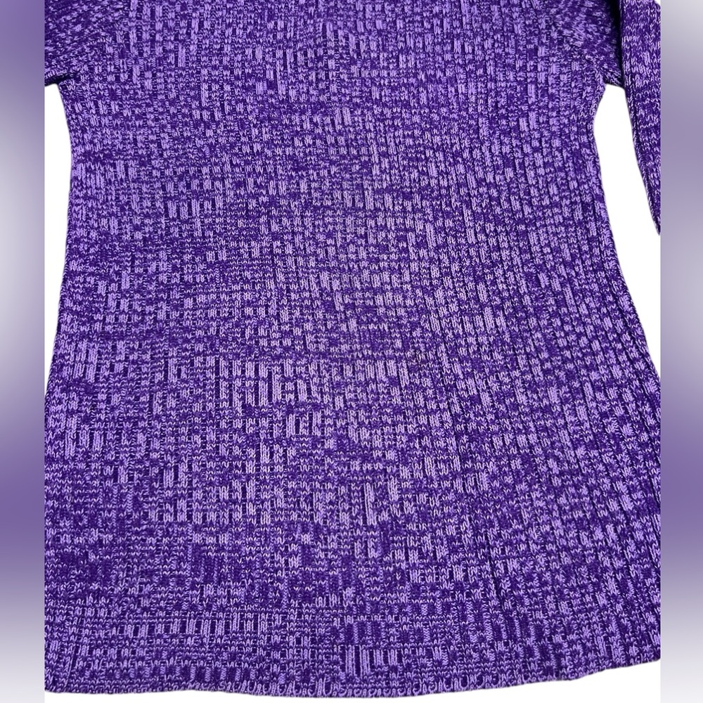 JCPenney - Women’s Ribbed Turtleneck Sweater Sz. MD - Picture 2 of 6